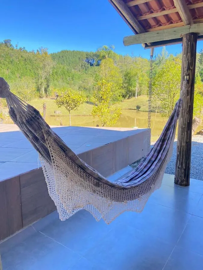 Chale Cabana Sitio Na Serra Para Amigos E Familiares Com Piscina Anitápolis