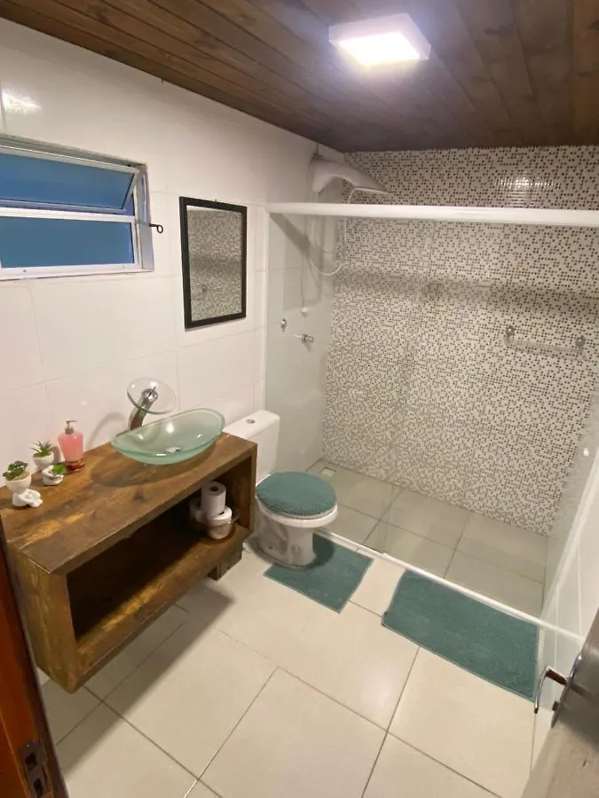 度假居 Chale Cabana Sitio Na Serra Para Amigos E Familiares Com Piscina Anitápolis 巴西