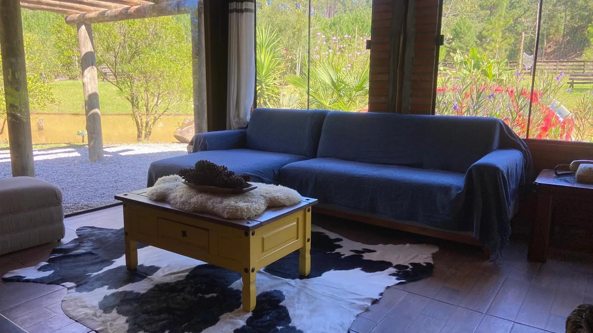 Chale Cabana Sitio Na Serra Para Amigos E Familiares Com Piscina Anitápolis 0*,  巴西